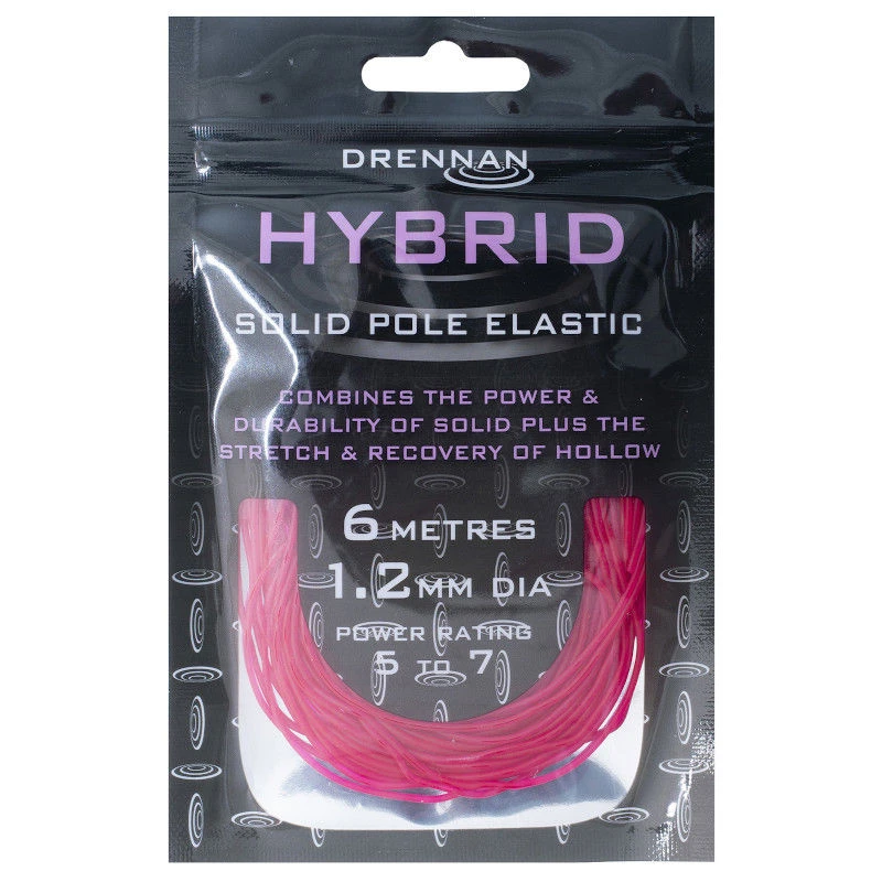 Drennan Hybrid Solid Pole Elastic 6m